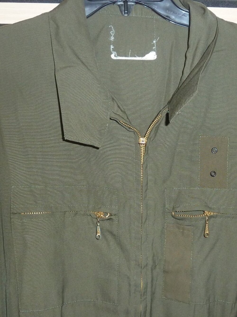 Military Flyers Coveralls Green Flight Suit Pilot